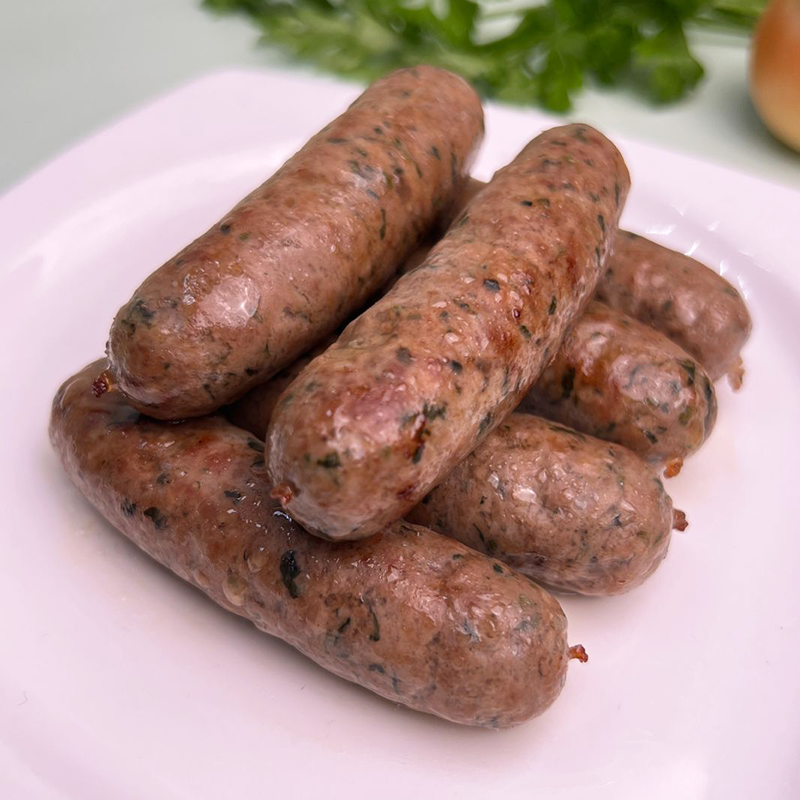 Homemade Sausages Beef Lamb Mix Freshly Frozen Grocery