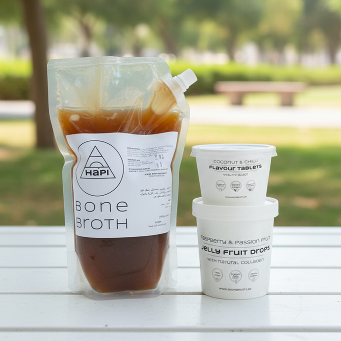 Collagen Bundle 1 I Beef Bone Broth + Flavour tablets + Jelly Fruit Drops